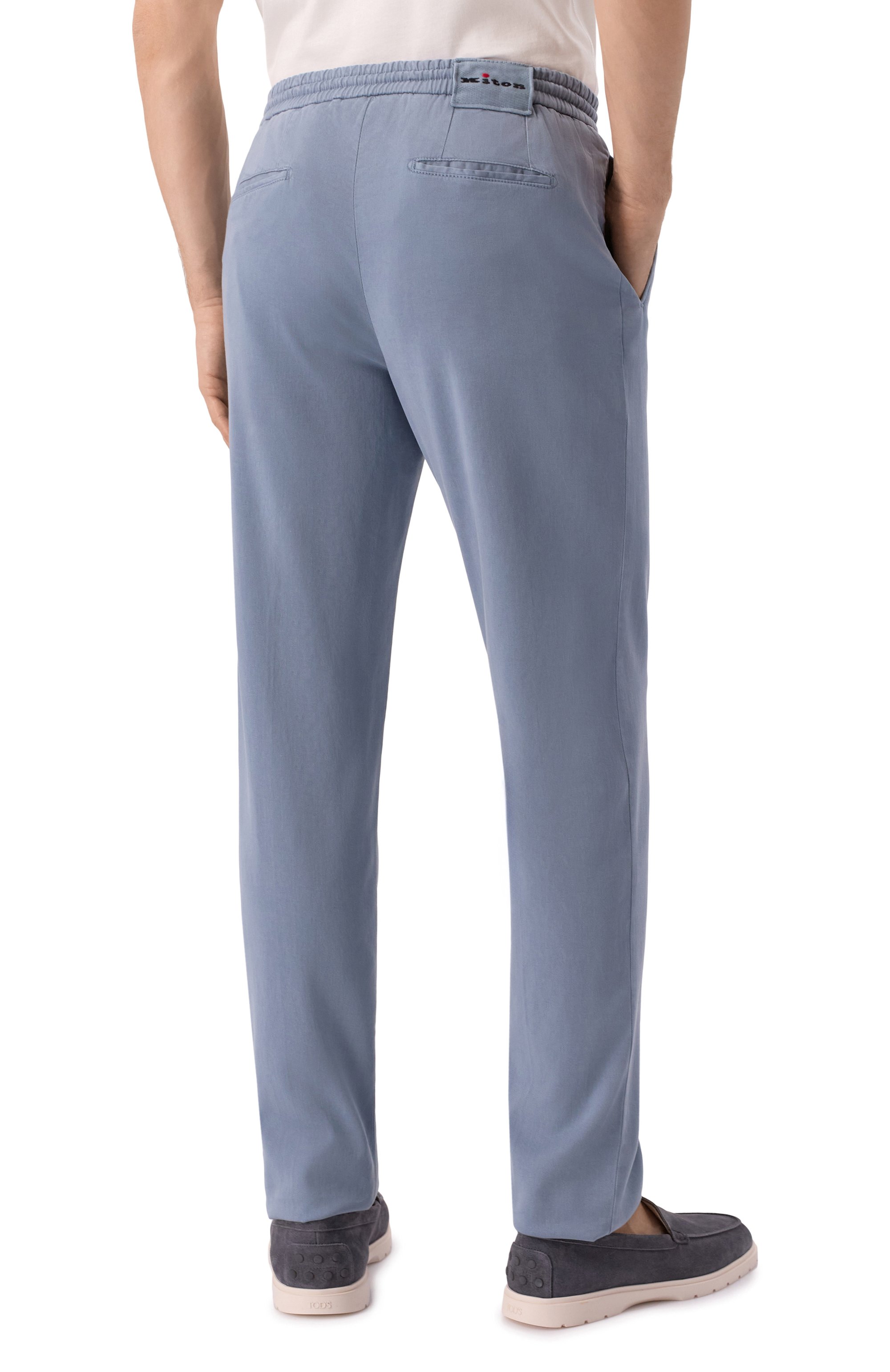 Брюки из лиоцелла KITON, арт. UPLACK0606F04, фото 4