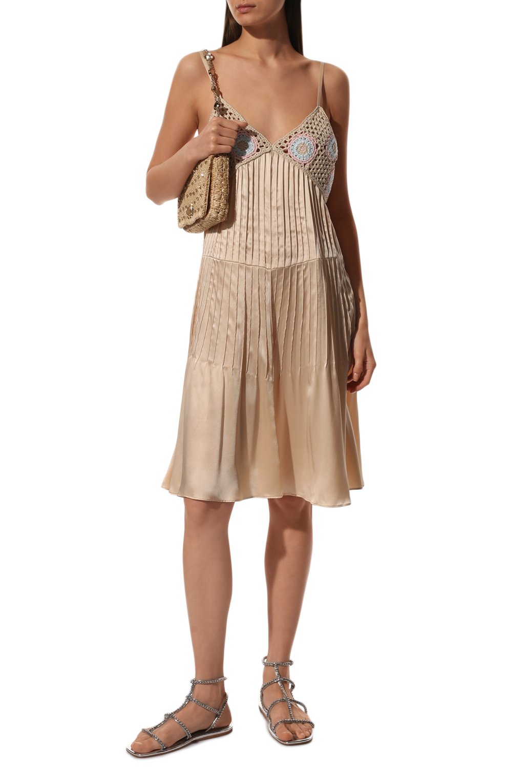 Шелковое платье MIU MIU, арт. MF4425-1ZRB-F0770, фото 2