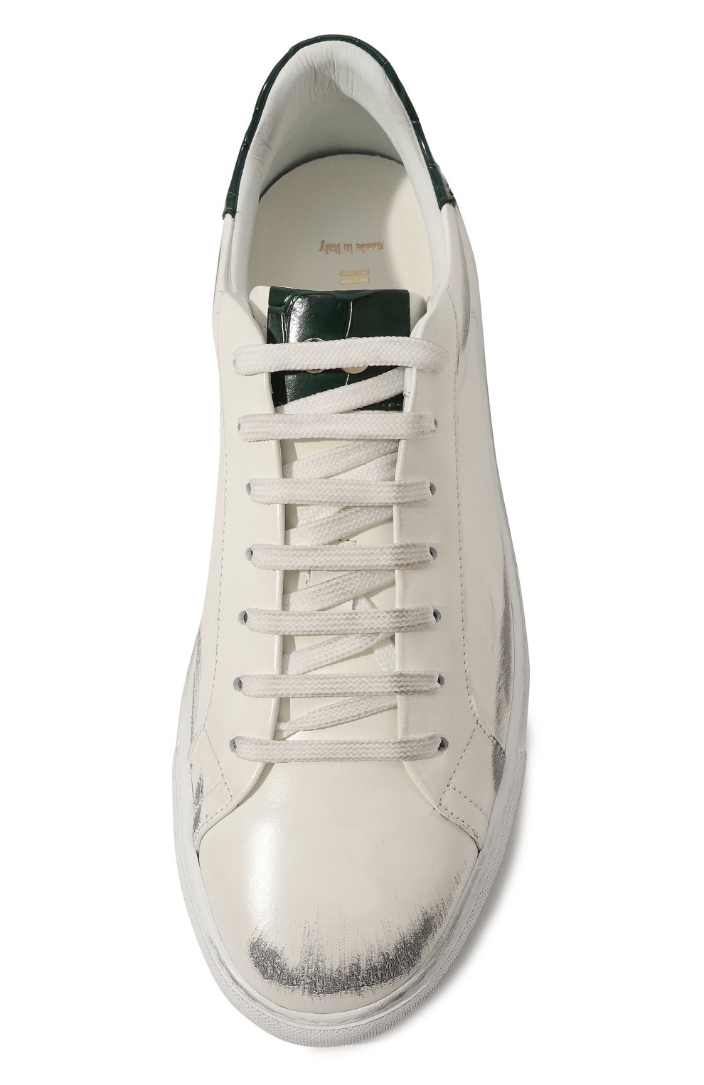 Кожаные кеды sky abra HIDE AND JACK, арт. SKYLABRGRN, фото 6