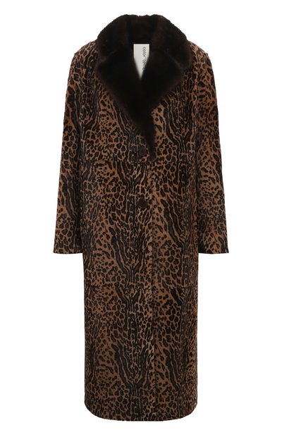 Пальто из меха кенгуру COLOR TEMPERATURE, арт. Кен,Н-10/540, фото 1