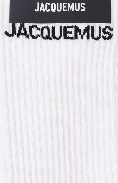 Хлопковые носки JACQUEMUS, арт. 21H/213AC003-5000, фото 2