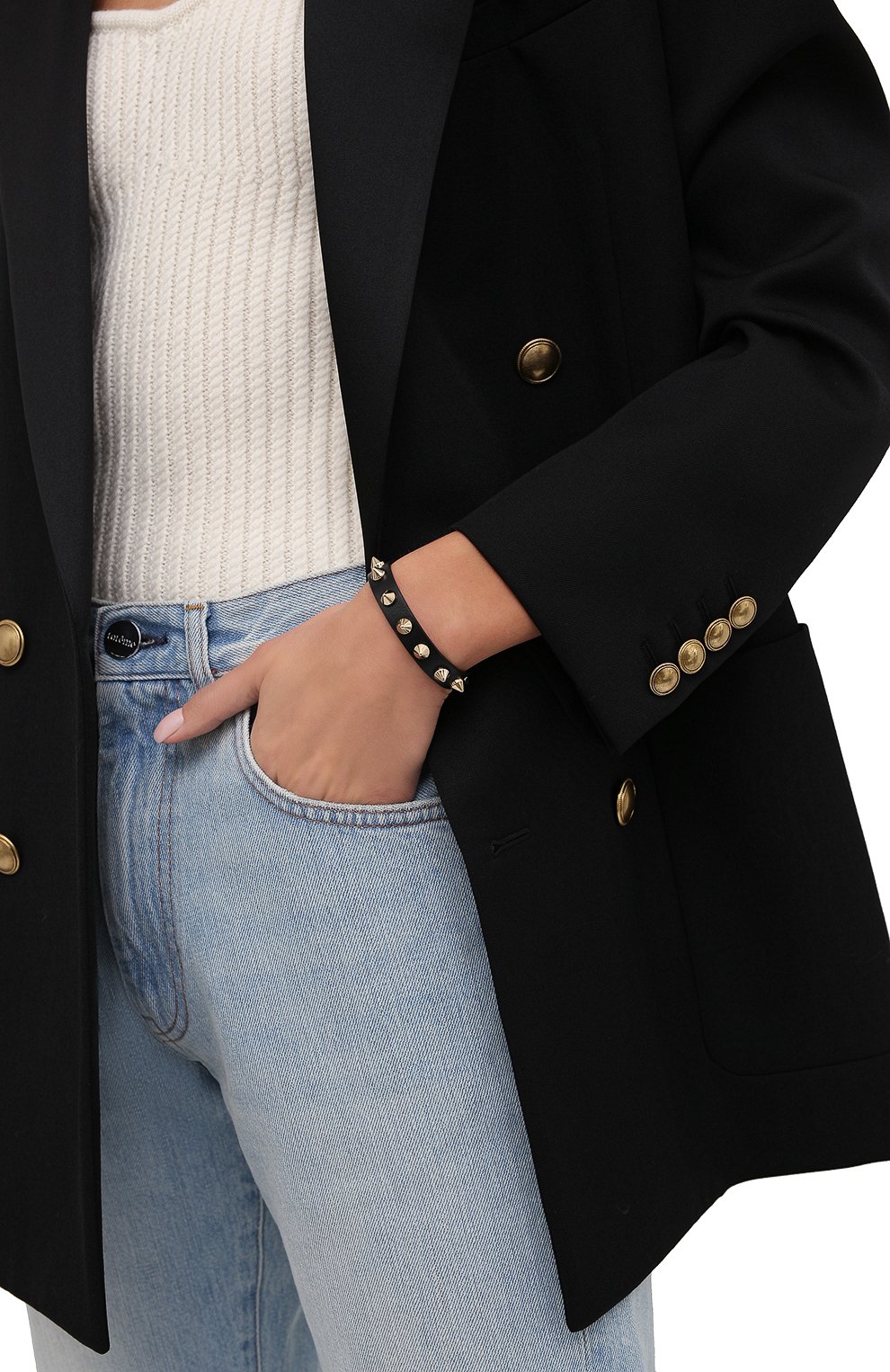 Кожаный браслет CHRISTIAN LOUBOUTIN, арт. 1205100, фото 2