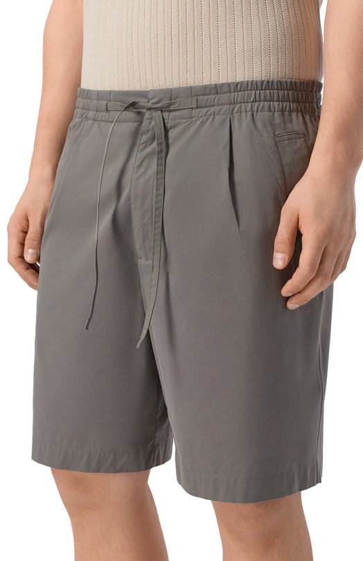 Хлопковые шорты 12 STOREEZ 137235 Серый  137235 Фото 3