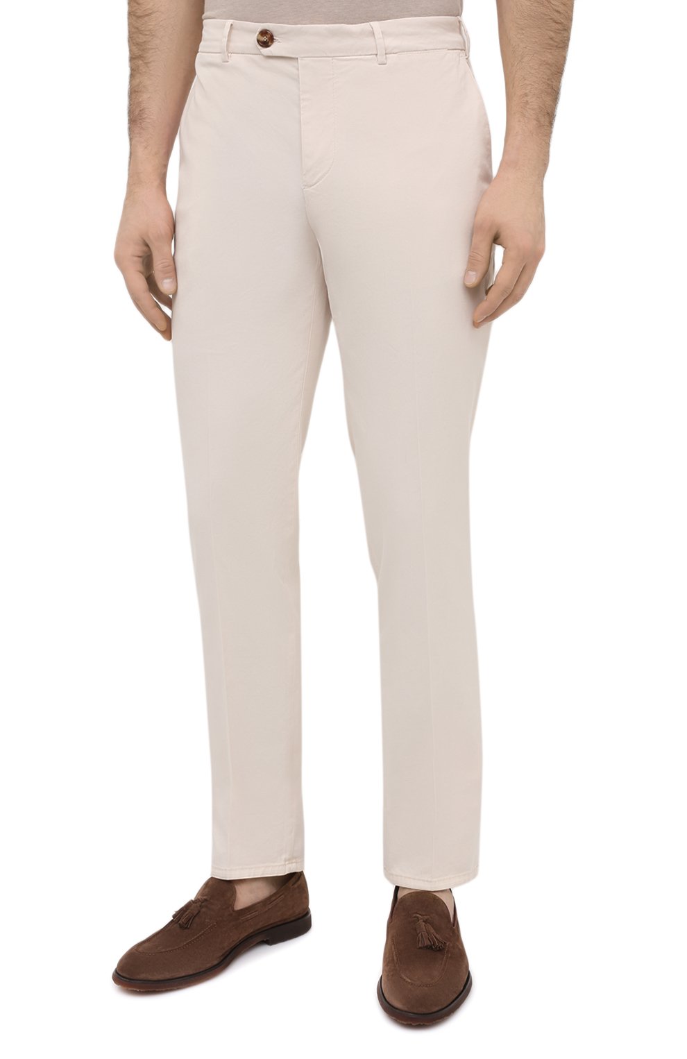 Хлопковые брюки BRUNELLO CUCINELLI, арт. M289LB1770, фото 3