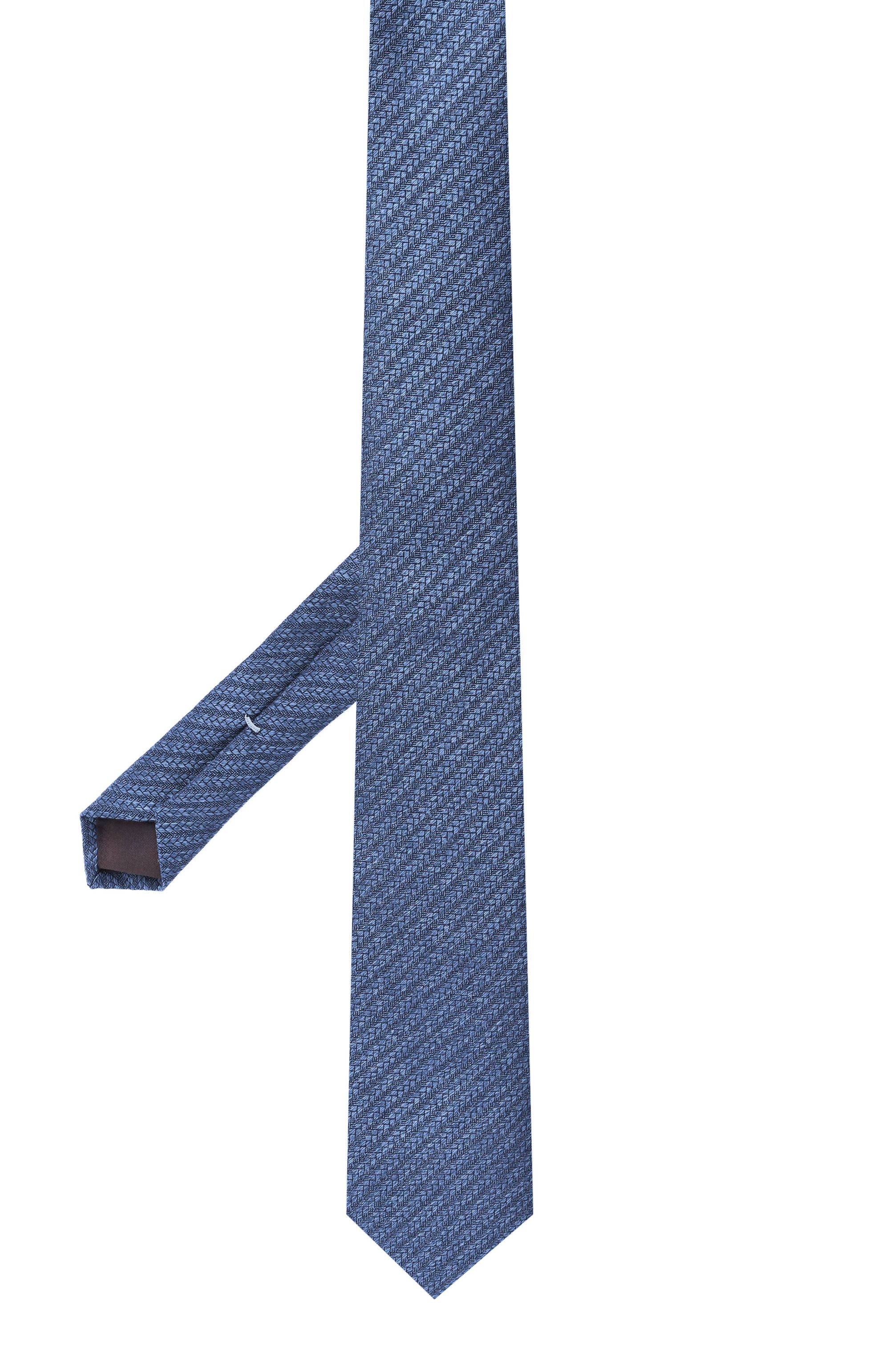 Шелковый галстук CANALI синего цвета по цене 21450 руб., арт. 18/HJ04516, фото 3 Шелковый галстук CANALI, арт. 18/HJ04516, фото 3