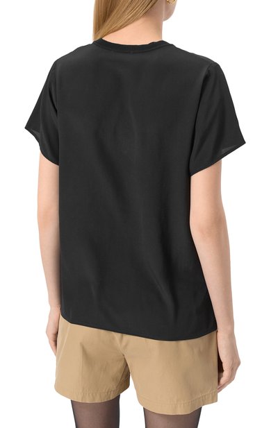 Шелковая футболка P.A.R.O.S.H., арт. D311633, фото 4