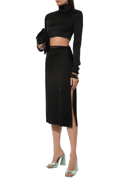 Кожаные мюли devon THE ATTICO, арт. 242WS000/L070, фото 2