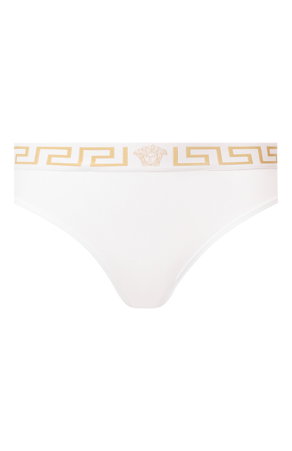 Трусы-слипы VERSACE белого цвета по цене 9950 руб., арт. AUD01040/A232741, фото 1 Трусы-слипы VERSACE, арт. AUD01040/A232741, фото 1