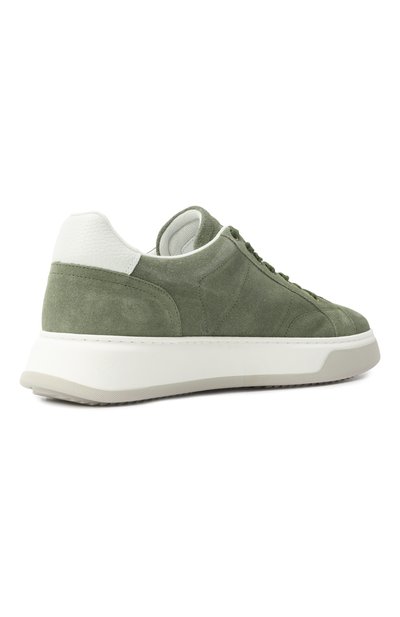 Замшевые кеды milan BOGNER хаки цвета по цене 36200 руб., арт. MILAN 9 A, фото 5 Замшевые кеды milan BOGNER, арт. MILAN 9 A, фото 5