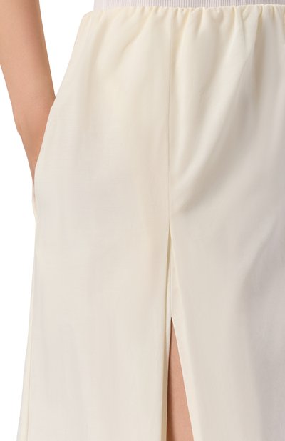 Юбка из хлопка и шелка LOULOU DE SAISON, арт. CARMEN, фото 5