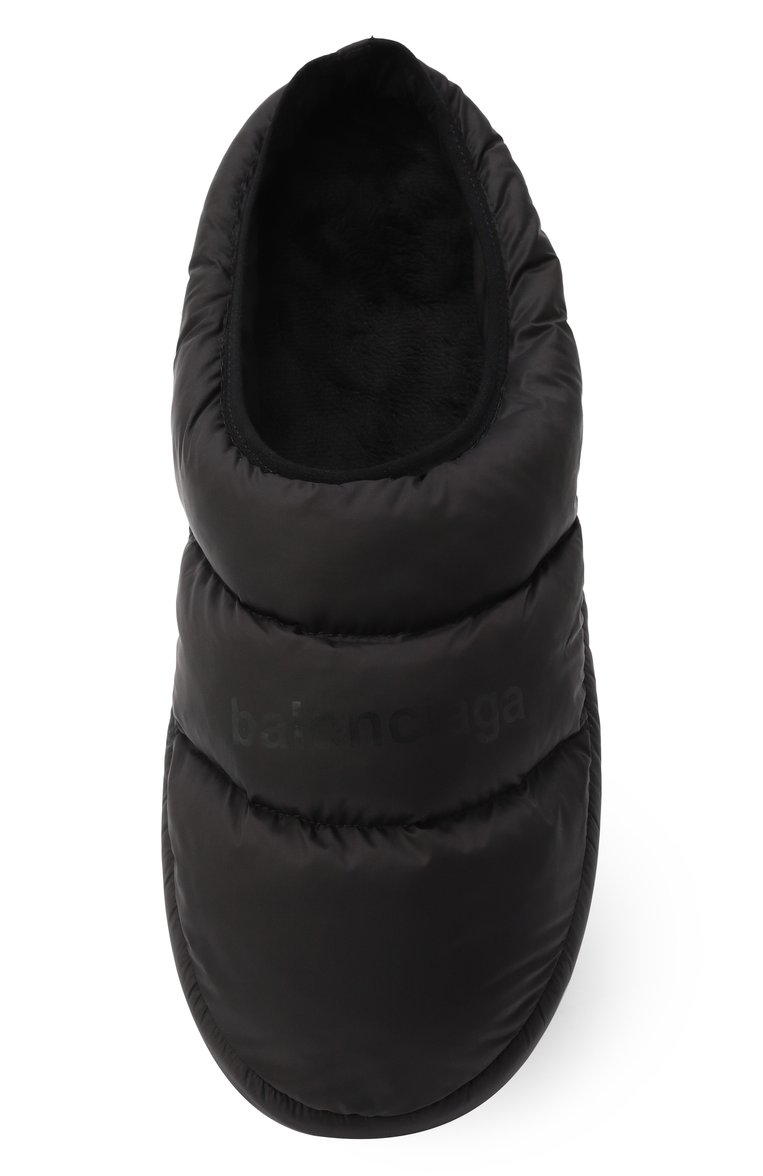 Мужские текстильные сабо alaska BALENCIAGA черного цвета, арт. 814170/W11R0 | Фото 6 (Материал внешний: Текстиль; Материал внутренний: Текстиль; Нос: Не проставлено; Автоматизация состава: Проставлено)