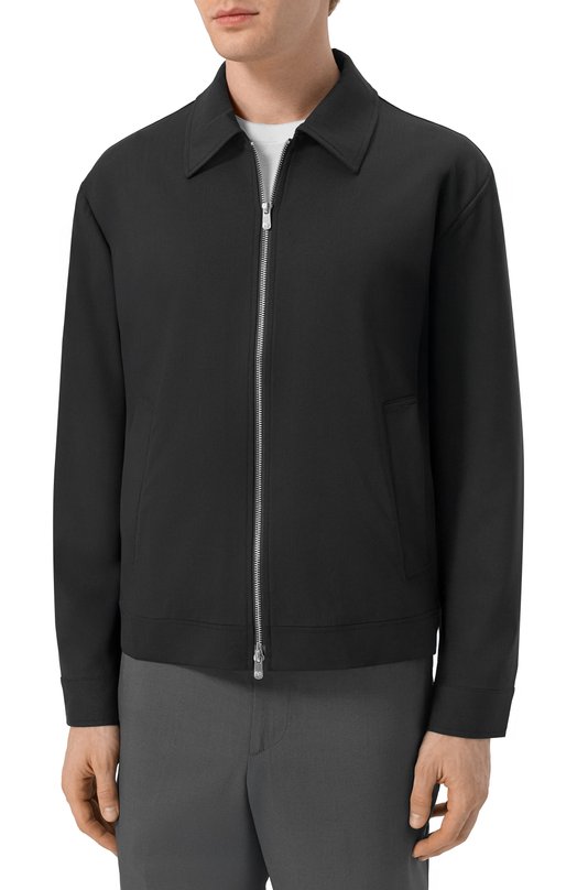 Шерстяная куртка Marco Pescarolo QUARANTUN0/5316 Чёрный  QUARANTUN0/5316 Фото 3