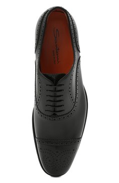 Кожаные оксфорды SANTONI, арт. MCPH17555RB2IVVDN01, фото 1
