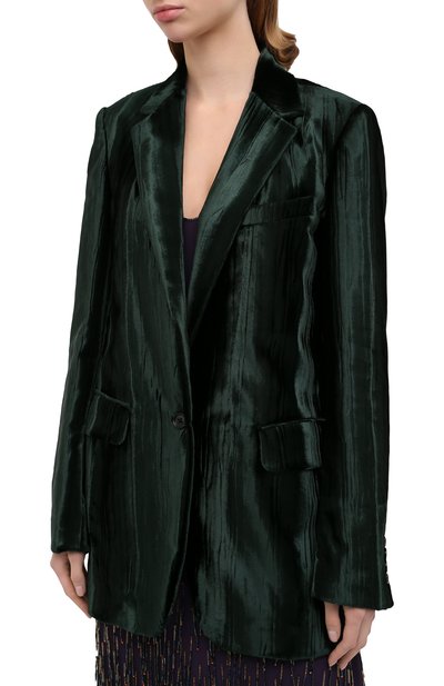 Жакет из вискозы и хлопка DRIES VAN NOTEN, арт. 202-10430-1250, фото 4