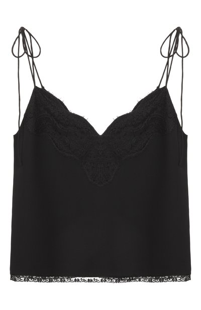 Женский шелковый топ VALENTINO, арт. 8B3AEBG1/1MM