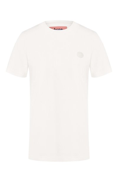 Женская хлопковая футболка ACNE STUDIOS, арт. AL0082