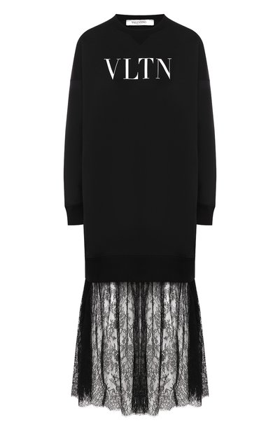 Женское хлопковое платье VALENTINO, арт. SB3MF02N4T4