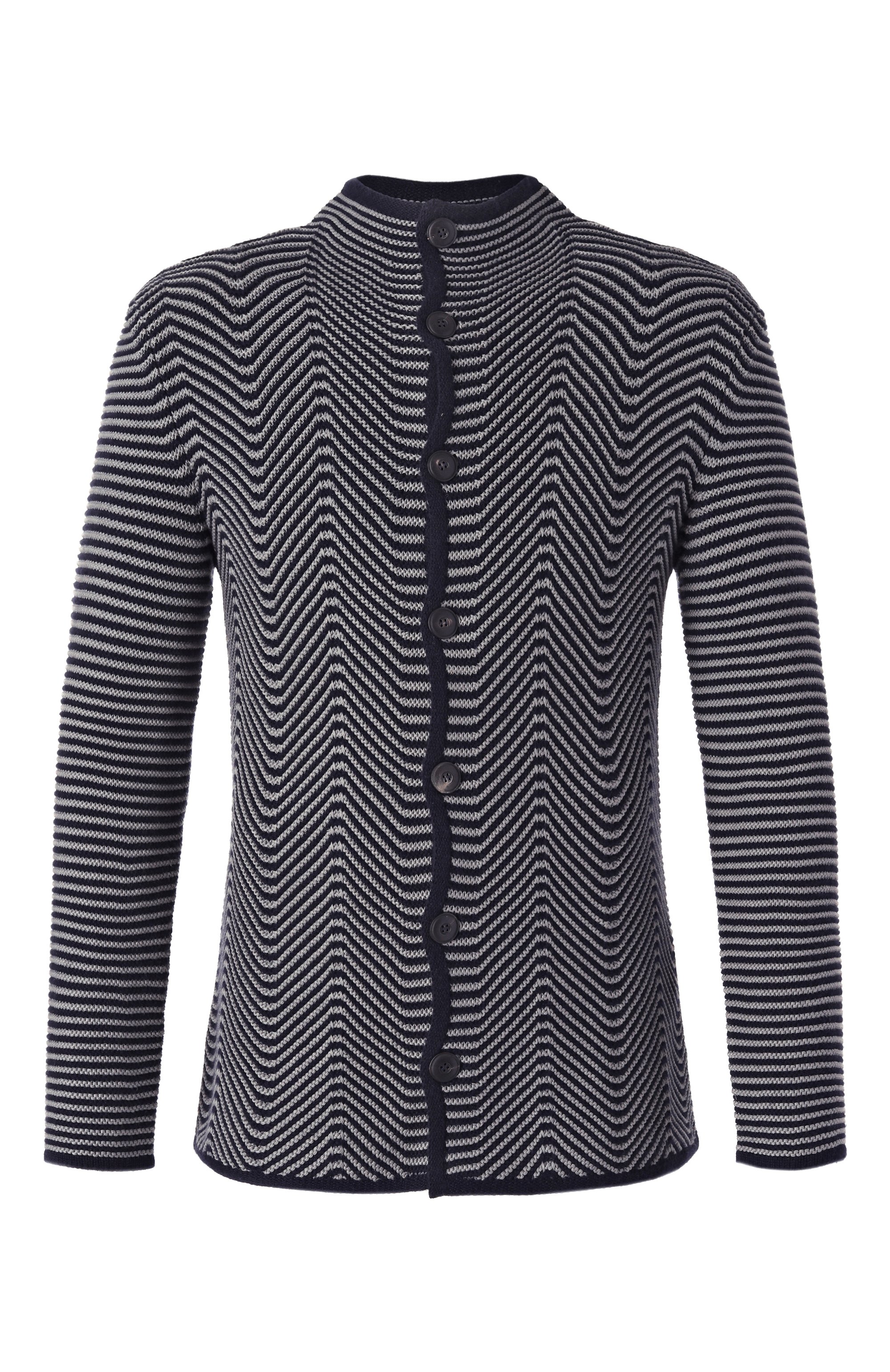 Кардиган из хлопка и кашемира GIORGIO ARMANI, арт. 3KSG08/SM08Z, фото 1