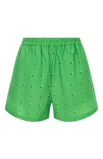 Женские шорты из хлопка и шелка ХОХЛОМА Х АЛЕНА АХМАДУЛЛИНА, арт. WTP2247