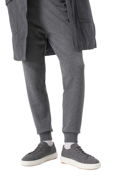 Текстильные кеды cleanic SANTONI, арт. MBCG21927BARGKY0, фото 3