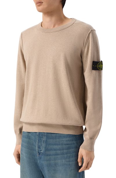 Хлопковый джемпер STONE ISLAND, арт. L1S155100053/S00B2, фото 3