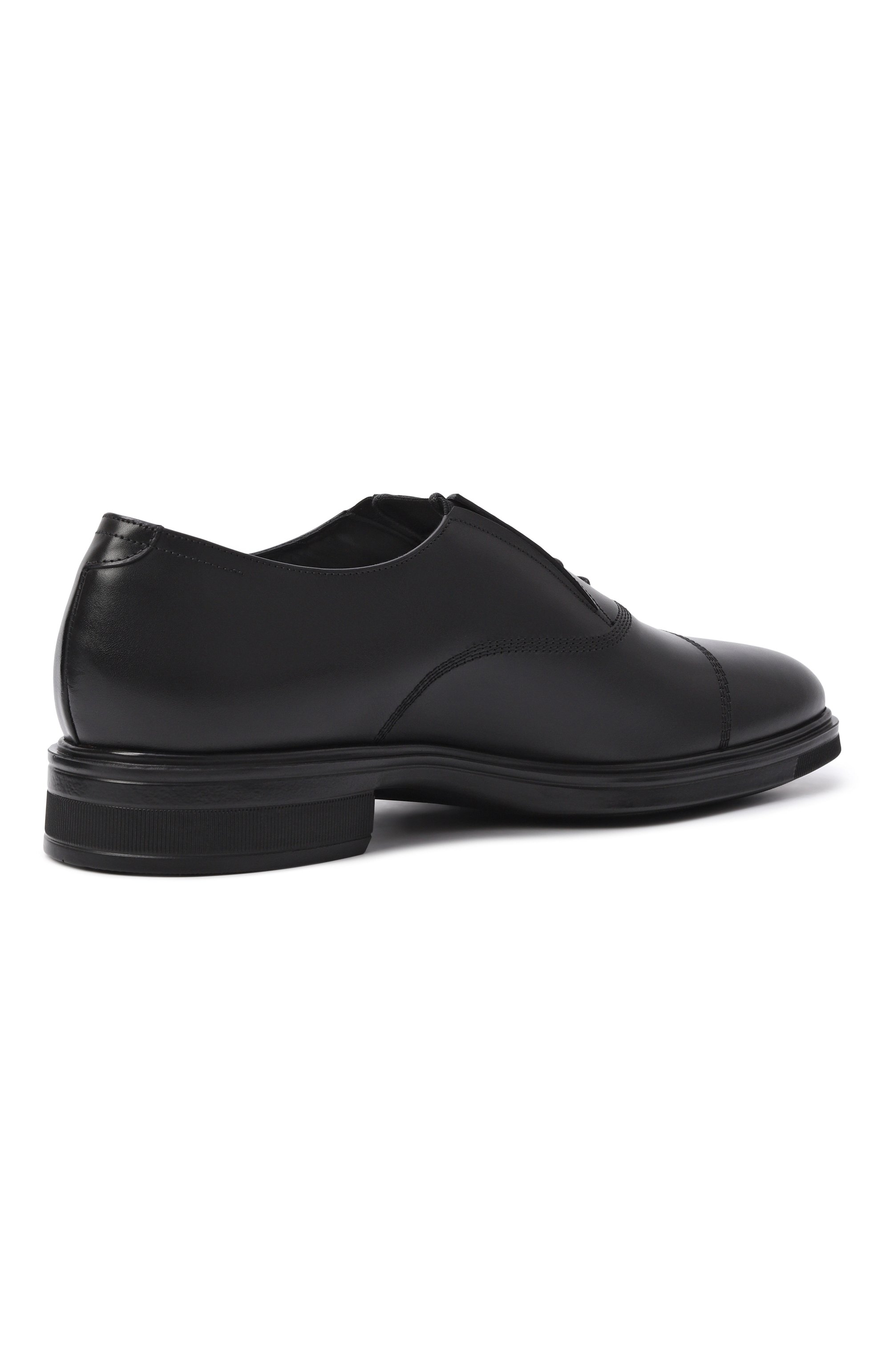 Кожаные оксфорды FRANCESCHETTI черного цвета по цене 51950 руб., арт. 0990001/VIT C0RTINA, фото 4 Кожаные оксфорды FRANCESCHETTI, арт. 0990001/VIT C0RTINA, фото 4