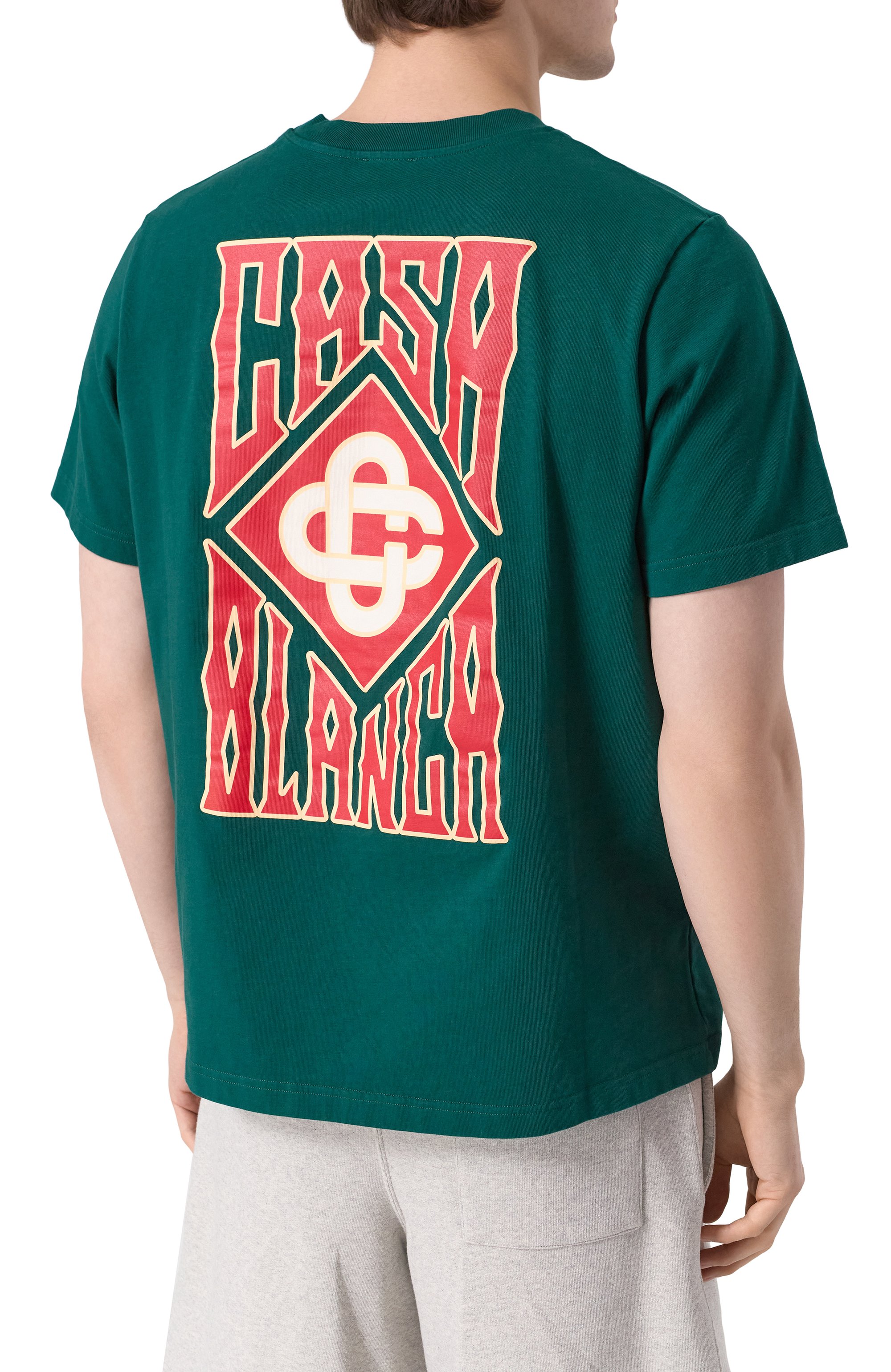 Хлопковая футболка CASABLANCA, арт. MS25JTS00106, фото 4