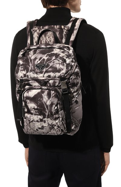 Текстильный рюкзак PRADA, арт. 2VZ135-2DXT-F0424-HLI, фото 2