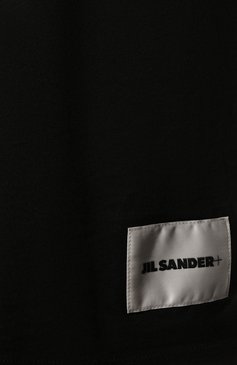 Мужская комплект из трех футболок JIL SANDER черного цвета, арт. J47GC0001-J45048 | Фото 5 (Принт: Без принта; Материал сплава: Проставлено; Материал внешний: Хлопок; Драгоценные камни: Проставлено; Стили: Кэжуэл)