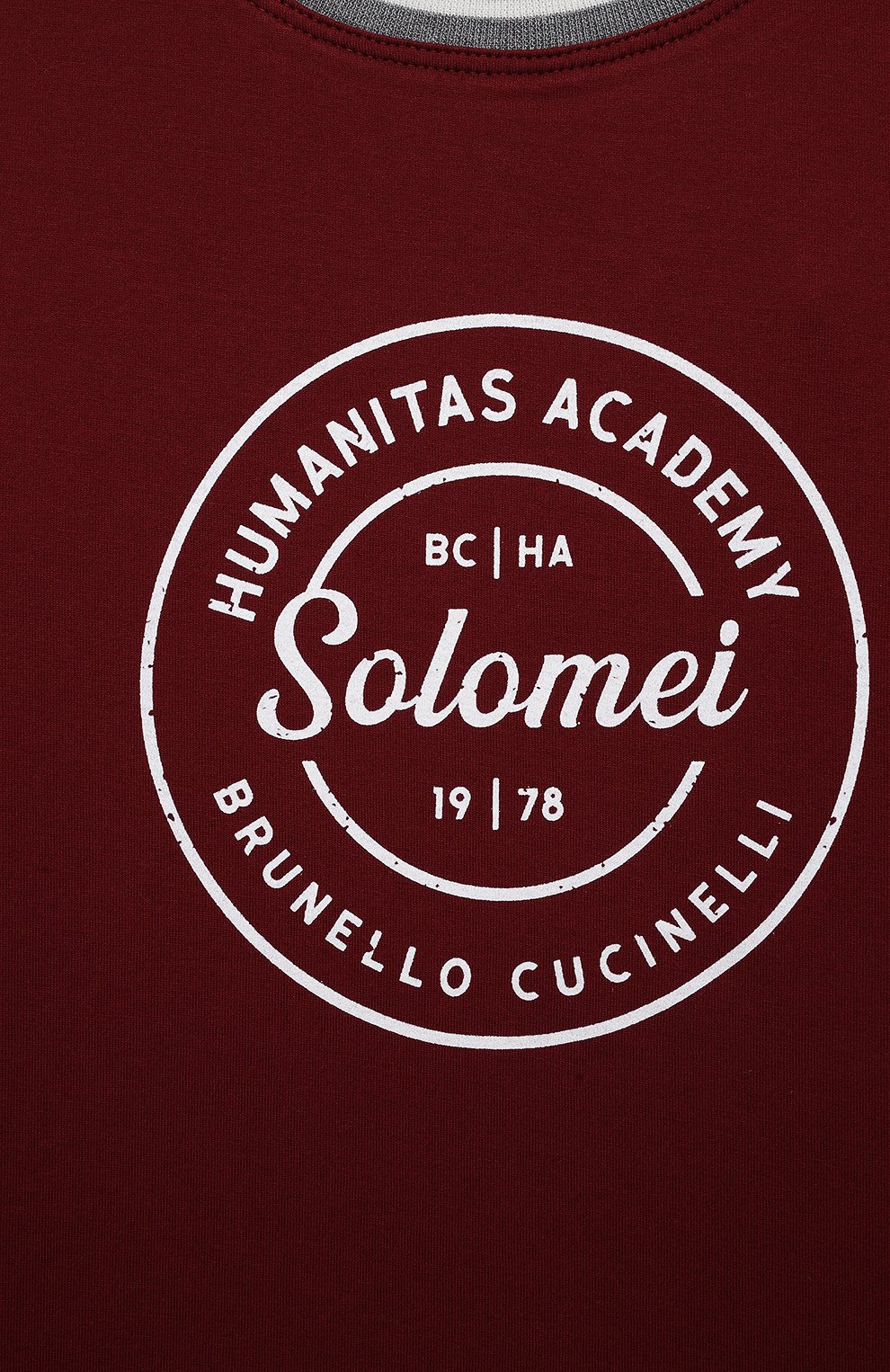 Хлопковый лонгслив BRUNELLO CUCINELLI, арт. B0T61T109B, фото 3