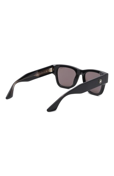 Солнцезащитные очки MONTBLANC черного цвета по цене 43400 руб., арт. MB0381S 001, фото 4 Солнцезащитные очки MONTBLANC, арт. MB0381S 001, фото 4