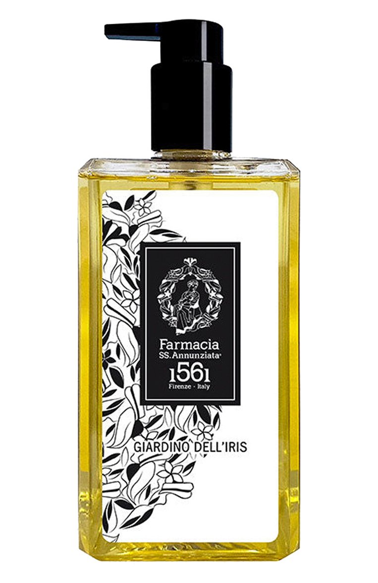 Парфюмированный гель для душа giardino dell'iris (500ml) FARMACIA.SS ANNUNZIATA 1561 бесцветного цвета, арт. 8032779258506 | Фото 1 (Региональные ограничения белый список (Axapta Mercury): Не проставлено; Нос: Не проставлено; Тип продукта: Гели; Назначение: Для тела; Косметика кросс-кт: Уход У)