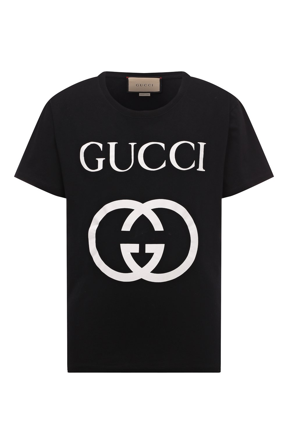 Хлопковая футболка GUCCI, арт. 493117 X3Q35, фото 1
