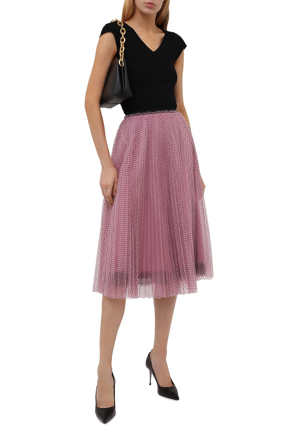 Юбка REDVALENTINO светло-розового цвета по цене 69950 руб., арт. WR3RA01S/63D, фото 2 Юбка REDVALENTINO, арт. WR3RA01S/63D, фото 2