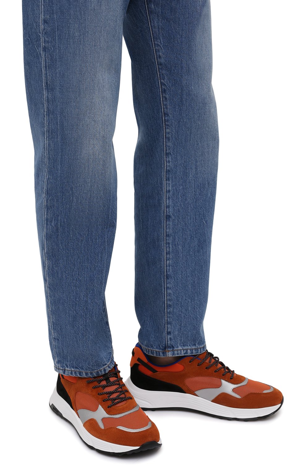 Комбинированные кроссовки HOGAN, арт. HXM5630DM92R6A, фото 3