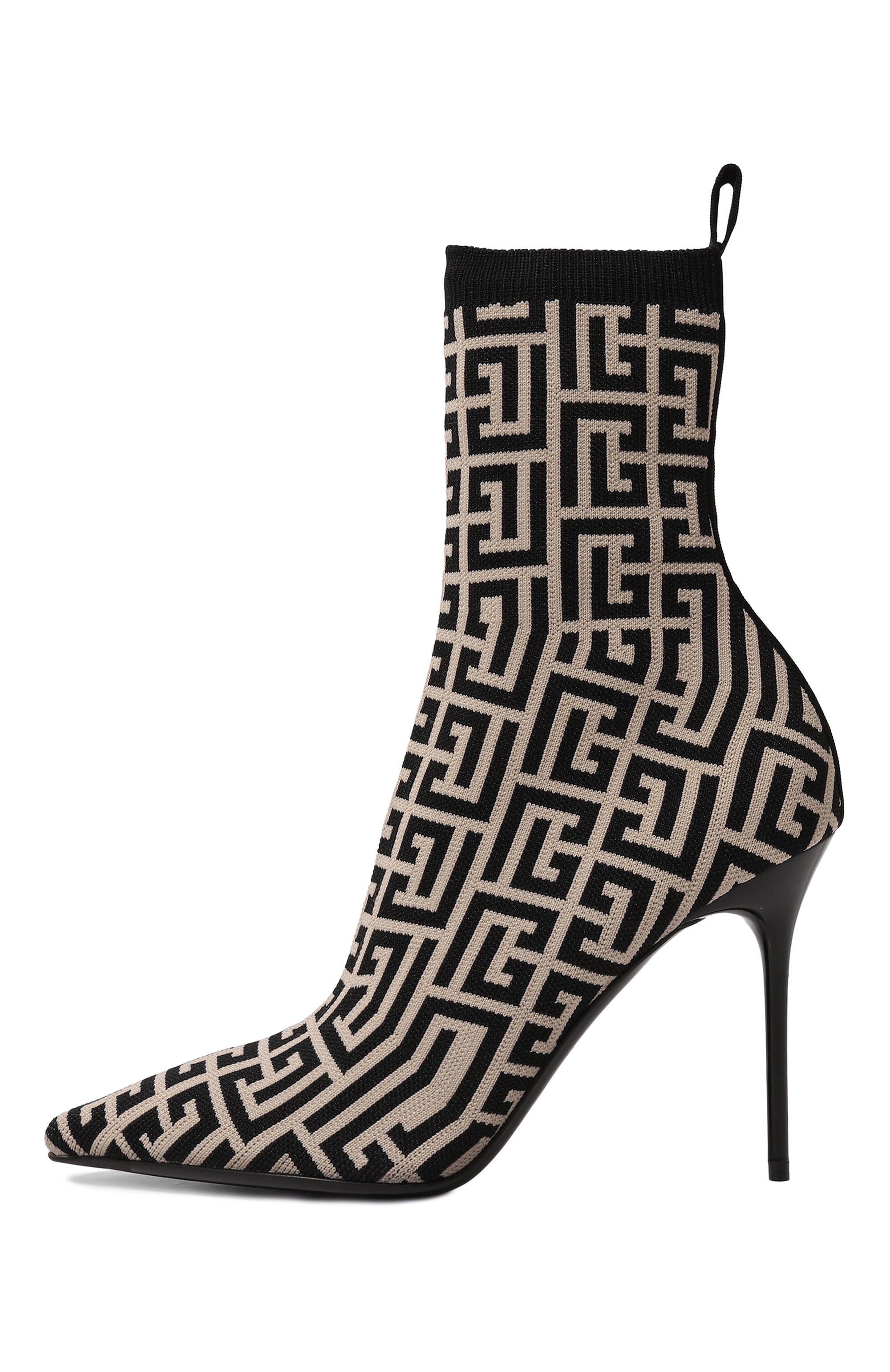 Текстильные ботильоны skye BALMAIN, арт. CN1TA680/TMGK, фото 4