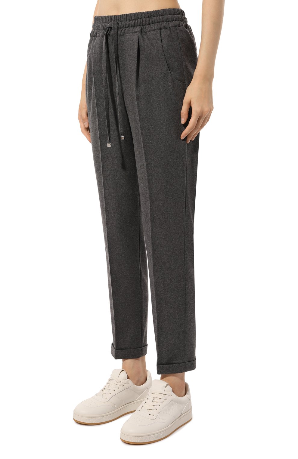 Шерстяные брюки KITON, арт. D37102K0505E03, фото 3