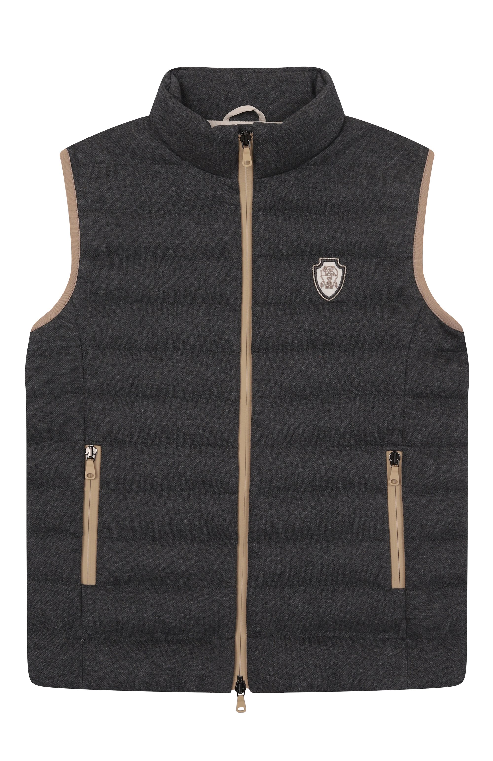 Пуховый жилет BRUNELLO CUCINELLI, арт. BG927J018C, фото 1