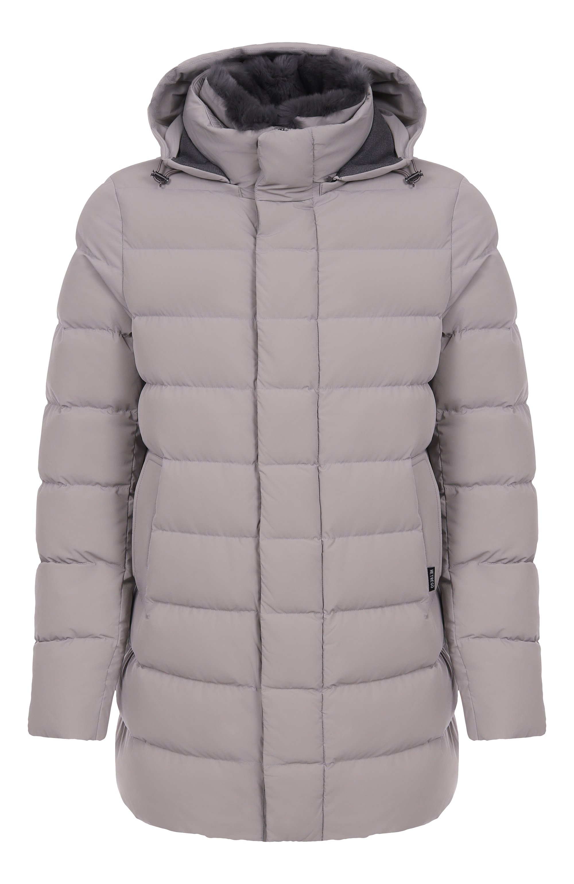 Пуховик с воротником из кролика HETREGO, арт. 8P435R/WILLIAM, фото 1