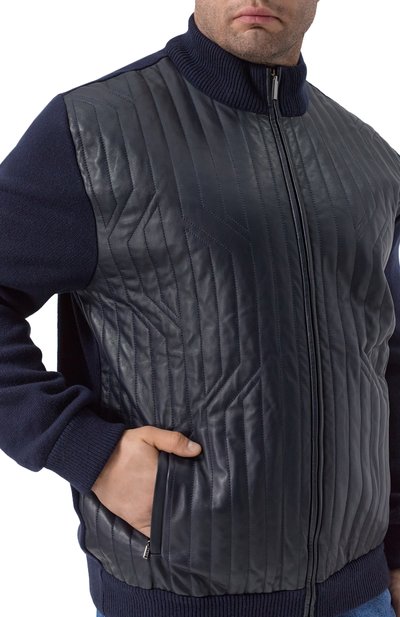 Комбинированный кардиган ZILLI, арт. KZMCB1M0322VCRS00/62, фото 5