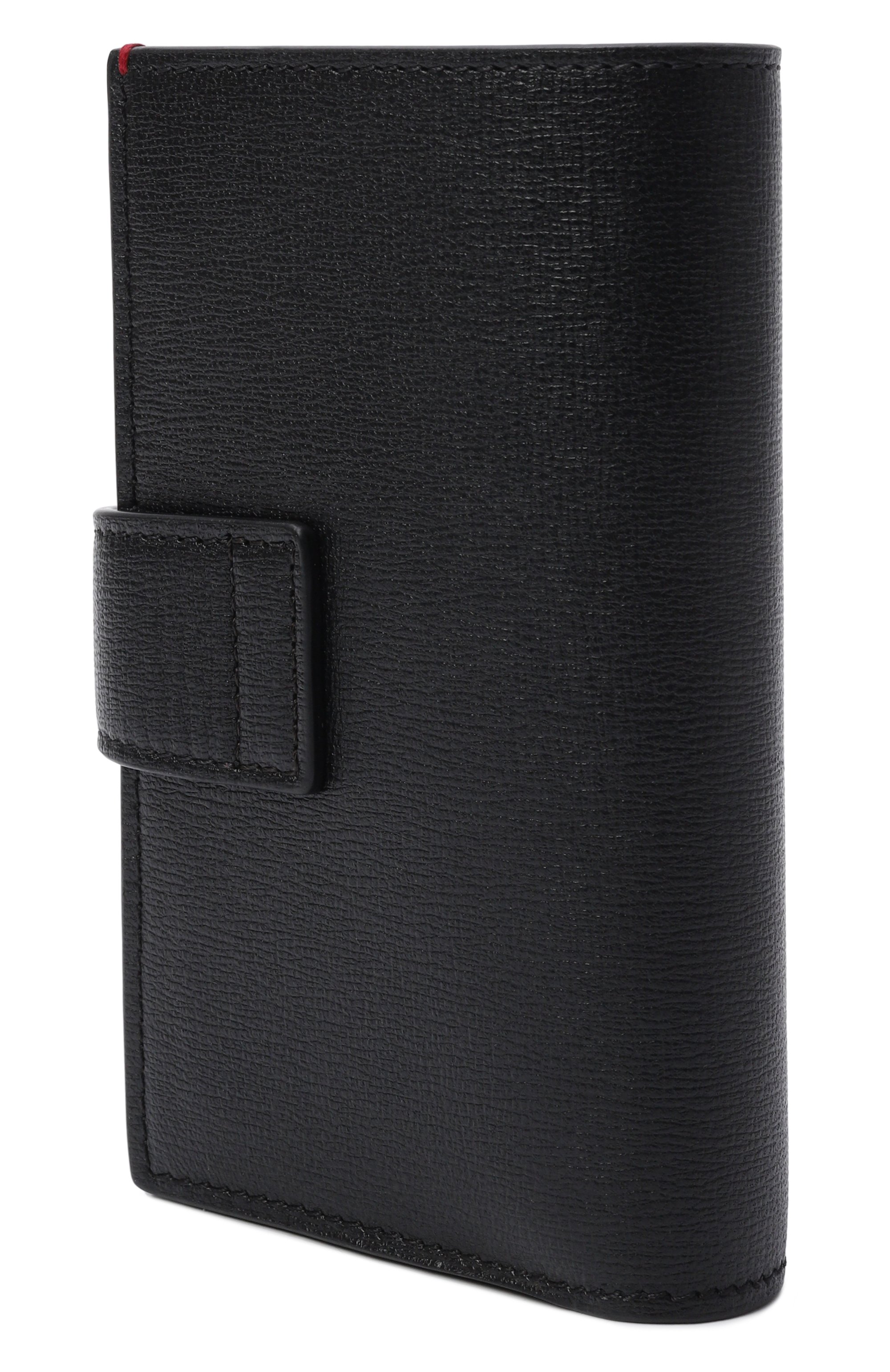 Кожаное портмоне BRUNELLO CUCINELLI черного цвета по цене 85800 руб., арт. MWRLBU439, фото 2 Кожаное портмоне BRUNELLO CUCINELLI, арт. MWRLBU439, фото 2