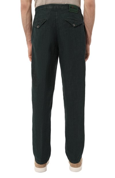 Льняные брюки KITON, арт. UFPANTK0605D, фото 4