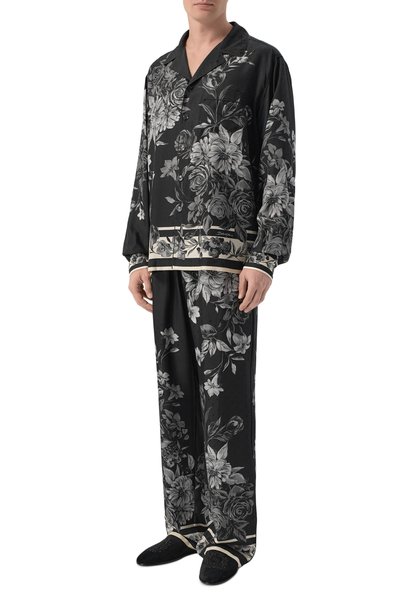 Замшевые домашние туфли DOLCE & GABBANA, арт. A80635/A3M52, фото 2
