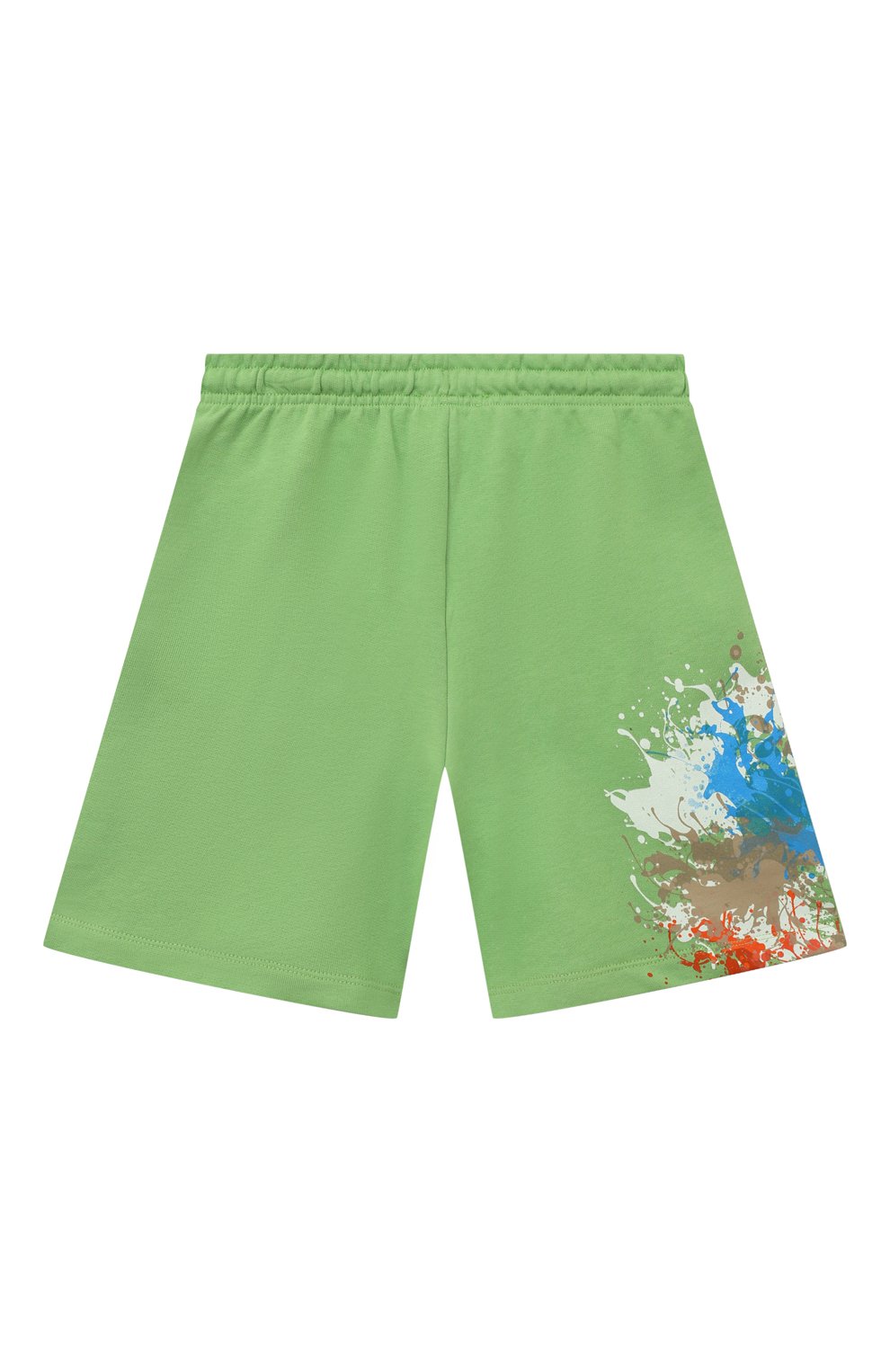 Хлопковые шорты MSGM KIDS, арт. MS029552, фото 2
