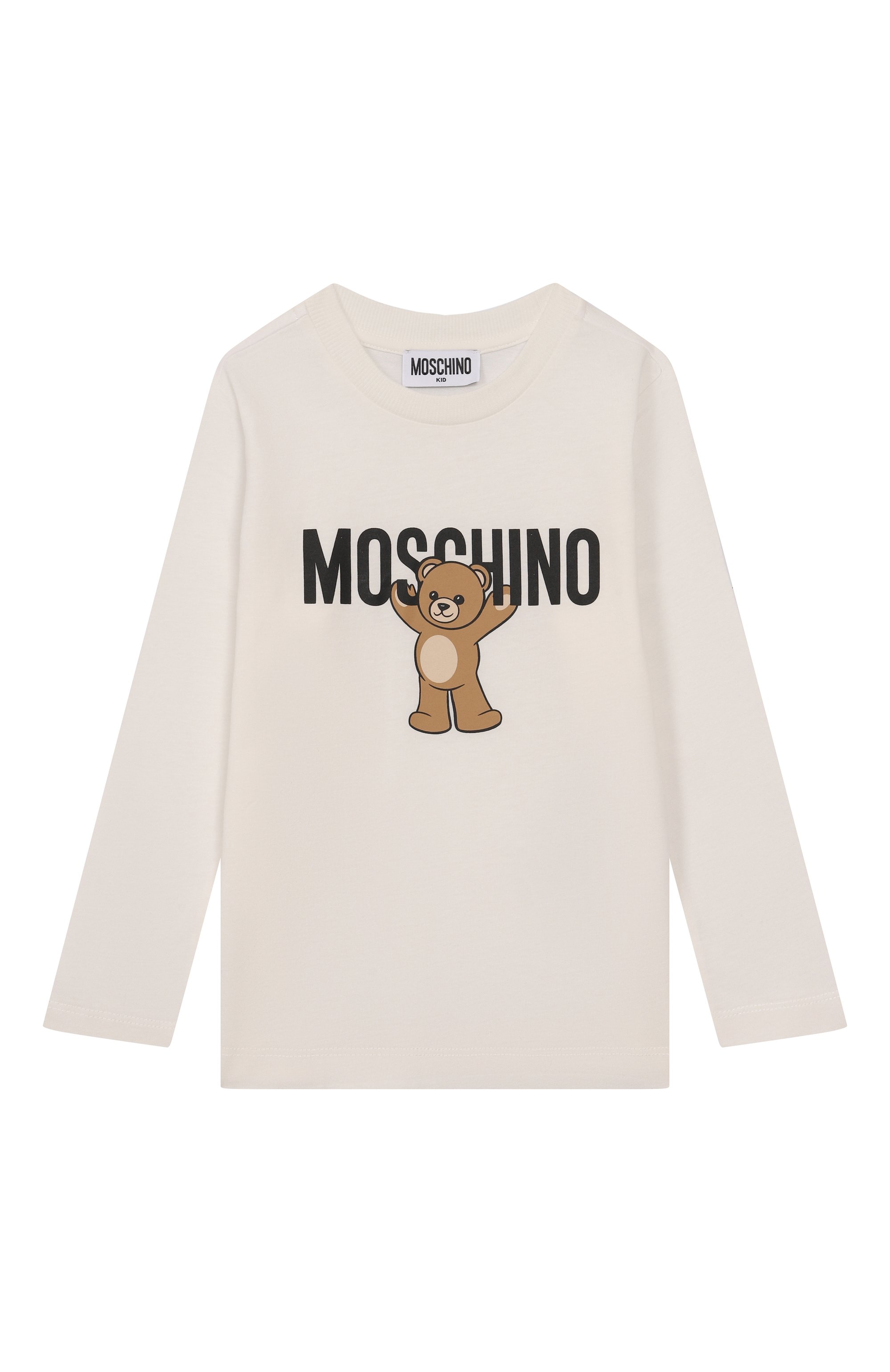 Хлопковый лонгслив MOSCHINO, арт. HT000J/LAA10/4-8, фото 1