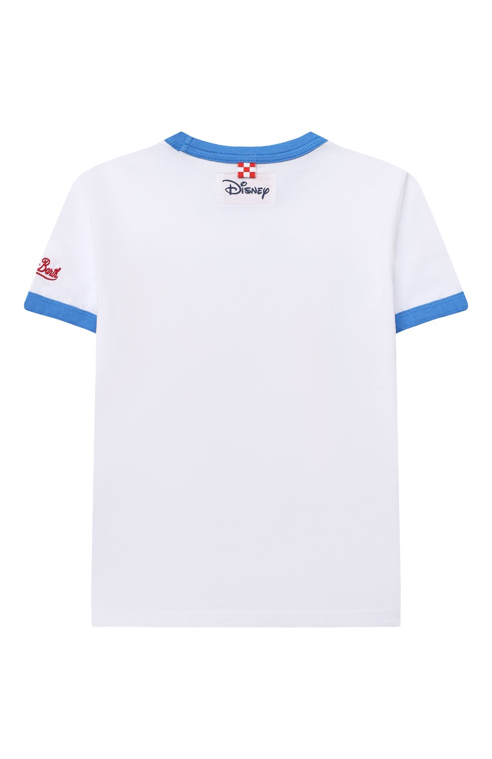 Хлопковая футболка MC2 SAINT BARTH белого цвета по цене 9950 руб., арт. STBK DEAN JR/DENA001/00742B, фото 2 Хлопковая футболка MC2 SAINT BARTH, арт. STBK DEAN JR/DENA001/00742B, фото 2