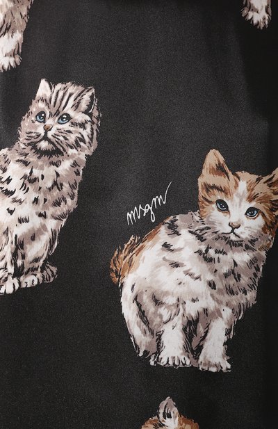 Блузка с принтом MSGM, арт. 2741MDM05C 195663, фото 5