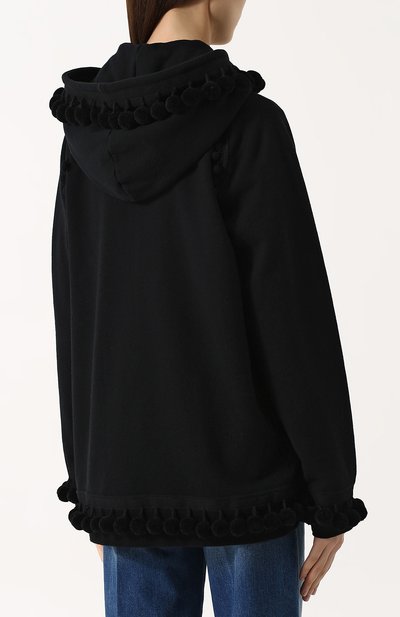 Хлопковый кардиган на молнии с капюшоном MARC JACOBS (THE), арт. M4007142, фото 4
