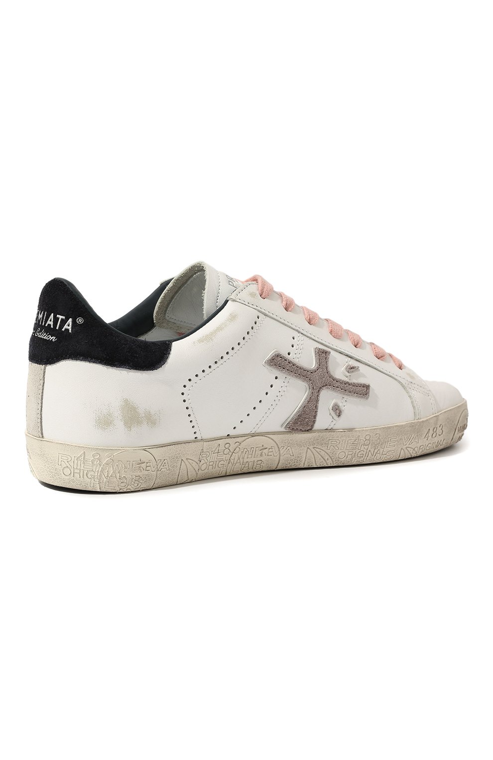 Кожаные кеды steven d PREMIATA, арт. STEVEND/VAR5474, фото 5