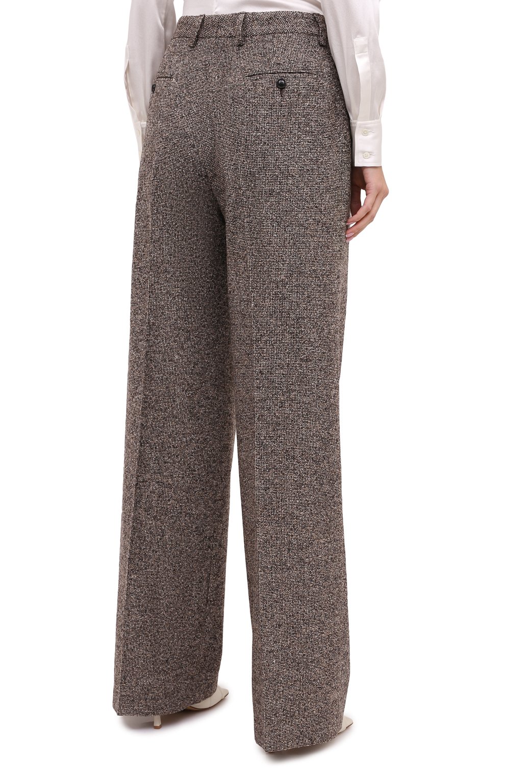 Брюки из шерсти и шелка KITON серого цвета по цене 134000 руб., арт. D48109K05T09, фото 5 Брюки из шерсти и шелка KITON, арт. D48109K05T09, фото 5